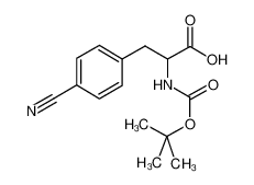 2-Tert-丁氧基羰基氨基-3-(4-氰基-苯基)-丙酸