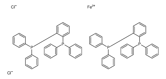 101566-80-7 structure, C60H48Cl2FeP4