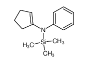 83569-36-2 N-phenyl-N-trimethylsilyl-1-cyclopentenylamine