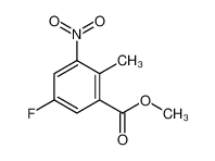 Methyl 5-fluoro-2-methyl-3-nitrobenzoate 697739-03-0