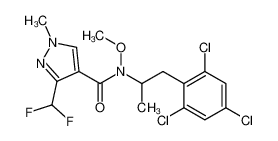 1228284-64-7 structure, C16H16Cl3F2N3O2