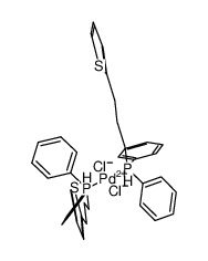 953794-26-8 structure, C38H40Cl2P2PdS2