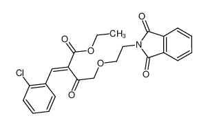 ethyl-2-(2-chlorobenzylidine)-4-[2-(phthalimido)ethoxy]acetoacetate 400024-08-0