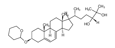 82311-22-6 (24R)-3β-(2H-tetrahydropyran-2-yloxy)cholesta-5,7-diene-24,25-diol