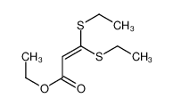 18224-54-9 spectrum, ethyl 3,3-bis(ethylsulfanyl)prop-2-enoate