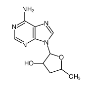 13116-38-6 structure, C10H13N5O2