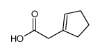 21622-08-2 spectrum, 2-(cyclopenten-1-yl)acetic acid