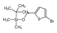 88139-90-6 structure, C11H19BrOSSi