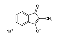 70355-76-9 structure, C10H7NaO2