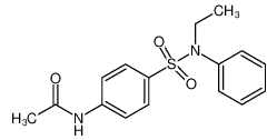 101289-22-9 spectrum, 4-(N-Ethyl-N-phenylsulfamoyl)acetanilide