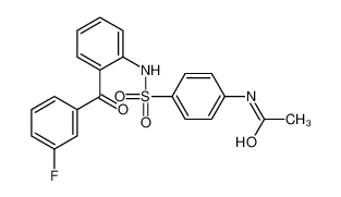 827576-98-7 structure, C21H17FN2O4S