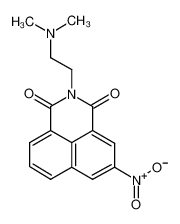 54824-17-8 spectrum, 2-[2-(dimethylamino)ethyl]-5-nitrobenzo[de]isoquinoline-1,3-dione