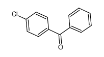 134-85-0 spectrum, 4-Chlorobenzophenone