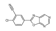 918880-73-6 structure, C12H5ClN4O