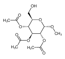 acetic acid 3,5-diacetoxy-2-hydroxymethyl-6-methoxytetrahydropyran-4-yl ester 7432-72-6