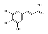 (E)-3-(3,4,5-trihydroxyphenyl)prop-2-enoic acid 6093-59-0