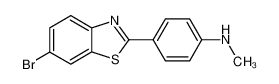 2-(4'-methylaminophenyl)-6-bromobenzothiazole 566169-98-0