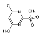 4-氯-6-甲基-2-(甲基磺酰基)嘧啶