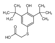 61151-53-9 2-(3,5-ditert-butyl-4-hydroxyphenyl)sulfanylacetic acid