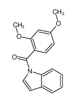 201486-54-6 (2,4-dimethoxyphenyl)-indol-1-ylmethanone