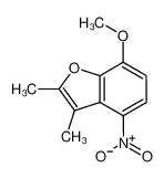 7-甲氧基-2,3-二甲基-4-硝基苯并呋喃