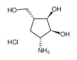 (1R,2S,3R,4R)-2,3-二羟基-4-(羟甲基)-1-氨基环戊烷水电氯化物