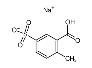 52238-48-9 spectrum, sodium 6-methyl-3-sulfobenzoate