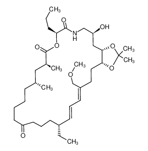 99051-63-5 structure, C38H65NO8