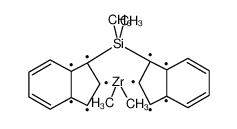 146814-57-5 structure, C22H24SiZr