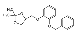 62501-66-0 spectrum, (4S)-2,2-dimethyl-4-[(2-phenylmethoxyphenoxy)methyl]-1,3-dioxolane