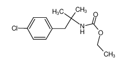 ethyl N-[1-(4-chlorophenyl)-2-methylpropan-2-yl]carbamate 14261-75-7