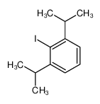 163704-47-0 spectrum, 2-iodo-1,3-di(propan-2-yl)benzene