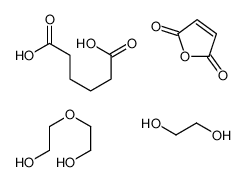 ethane-1,2-diol,furan-2,5-dione,hexanedioic acid,2-(2-hydroxyethoxy)ethanol 28209-35-0