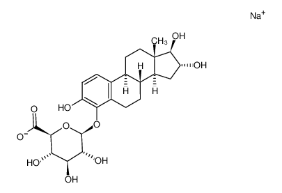 106257-05-0 structure, C24H31NaO10