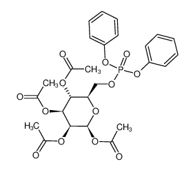 1,2,3,4-四-o-乙酰基-6-二苯基磷酰基-beta-d-吡喃甘露糖