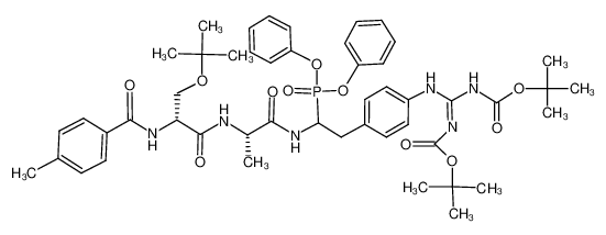 913239-55-1 structure, C49H63N6O11P