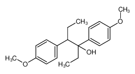 5331-23-7 spectrum, 3,4-bis(4-methoxyphenyl)hexan-3-ol