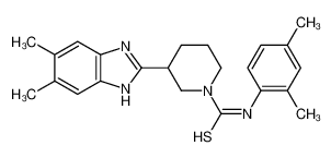 606089-30-9 structure, C23H28N4S