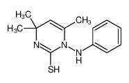 55111-84-7 3-anilino-4,6,6-trimethyl-1H-pyrimidine-2-thione