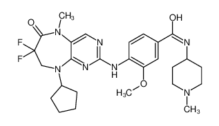 1062243-51-9 structure, C27H35F2N7O3