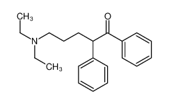 5-(diethylamino)-1,2-diphenylpentan-1-one 69494-09-3