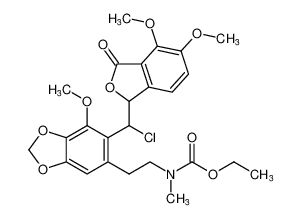 137575-68-9 structure, C25H28ClNO9