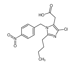 114772-03-1 2-[2-butyl-5-chloro-3-[(4-nitrophenyl)methyl]imidazol-4-yl]acetic acid