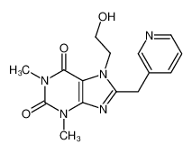 28345-96-2 structure, C15H17N5O3