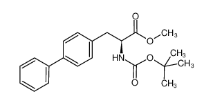 (S)-METHYL N-TERT-BUTOXYCARBONYL-3-(4-BIPHENYLYL)-2-AMINOPROPIONATE 137255-86-8