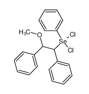 116117-99-8 1,2-diphenyl-1-methoxy-2-phenylselenenyl ethane dichloride, erythro