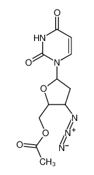 84472-87-7 spectrum, [3-azido-5-(2,4-dioxopyrimidin-1-yl)oxolan-2-yl]methyl acetate