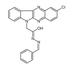 109321-99-5 structure, C23H16ClN5O