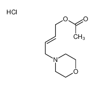 [(E)-4-morpholin-4-ylbut-2-enyl] acetate,hydrochloride 35956-42-4