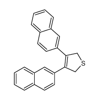 2,5-二氢-3,4-二-2-萘基噻吩